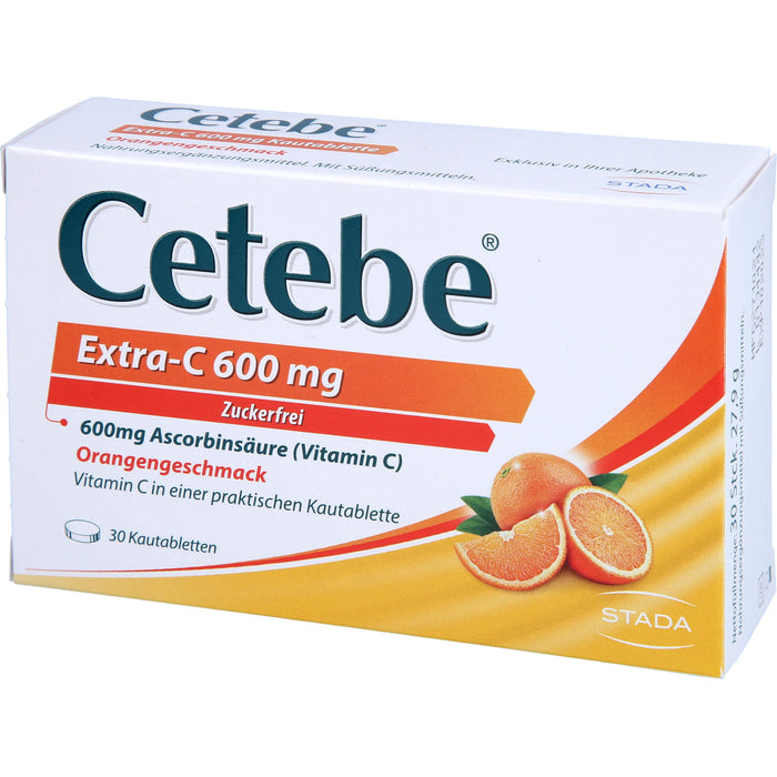 Cetebe Extra C 600mg, 30 St KTA