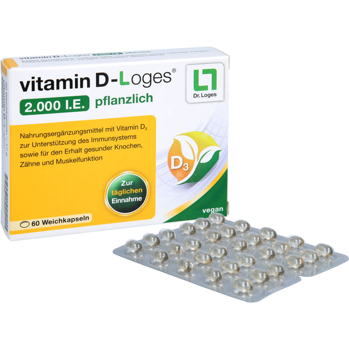 Vitamin D-loges 2000ie Pfl, 60 St WKA