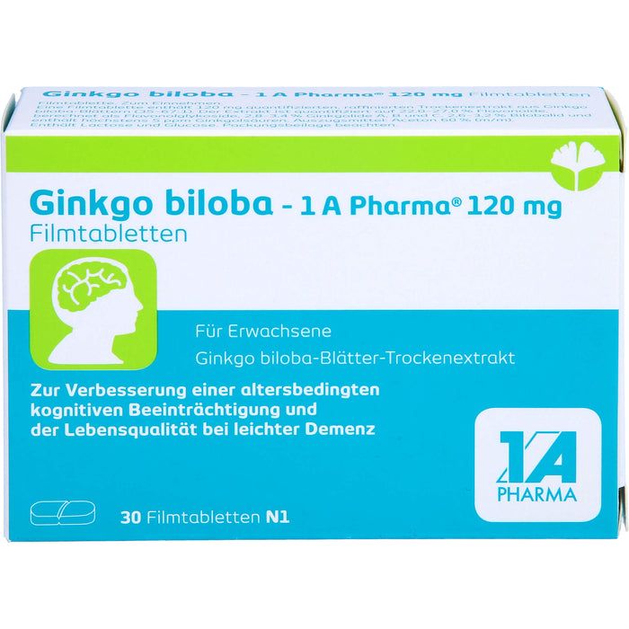 Ginkgo Biloba 1a Pharma120, 30 St FTA