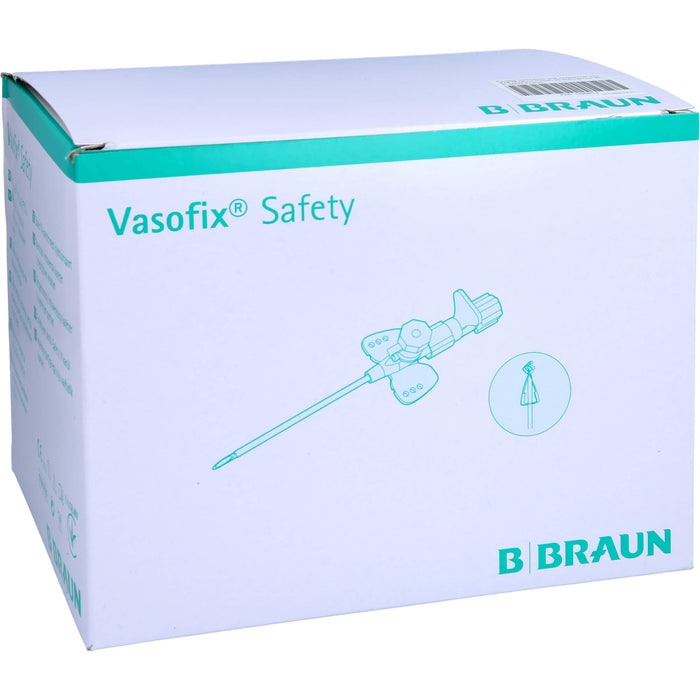 VASOFIX Safety Kanüle 22 G 0,9x25 mm blau, 50 St KAN