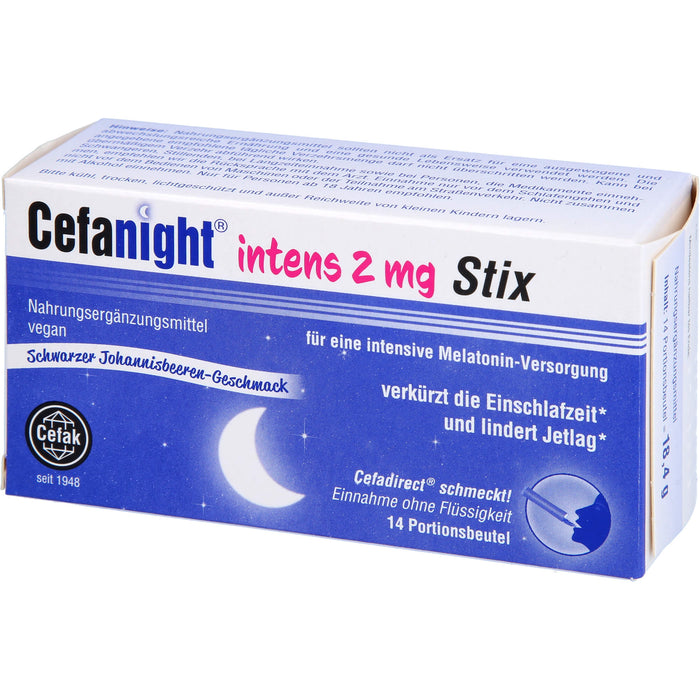 Cefanight Intens 2mg Stix, 14 St GRA