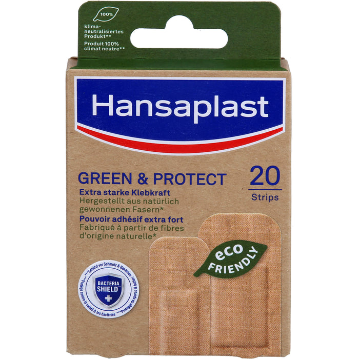 Hansaplast Green & Protect Pflaster, 20 pcs. Patch