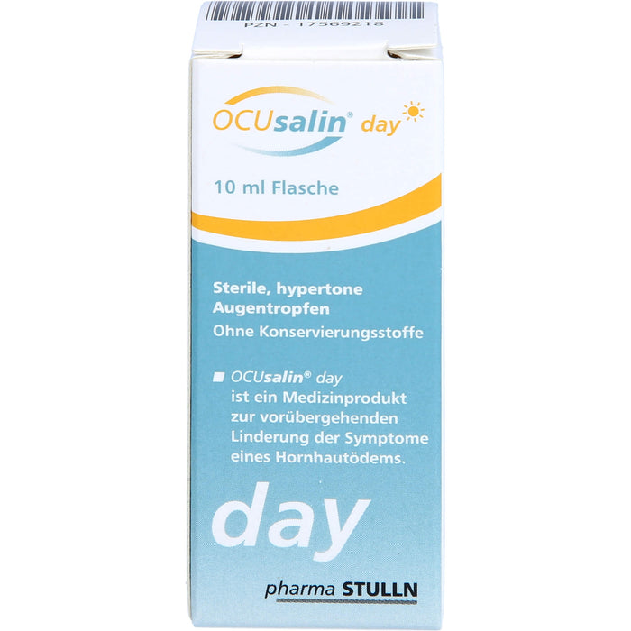 OCUsalin day, sterile hypertone Augentropfen, 10 ml ATR