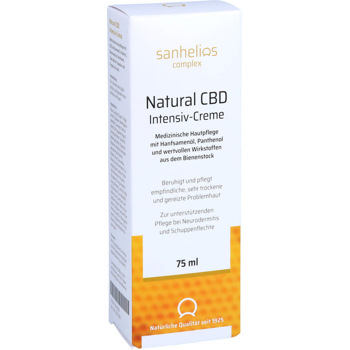 Sanhelios Natural CBD Intensive Creme, 75 ml CRE