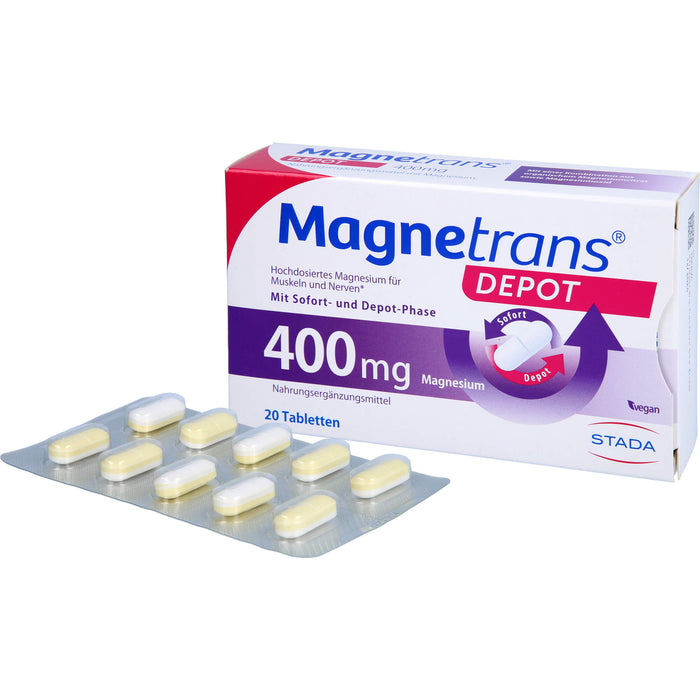 Magnetrans Depot 400mg, 20 St TAB