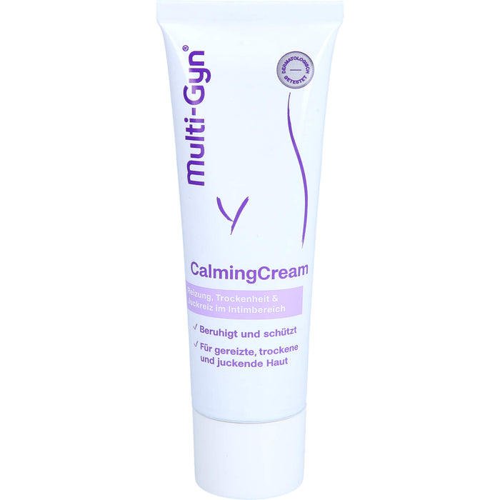 Multi-Gyn CalmingCream bei Reizung, Trockenheit und Juckreiz im Intimbereich, 50 g Crème