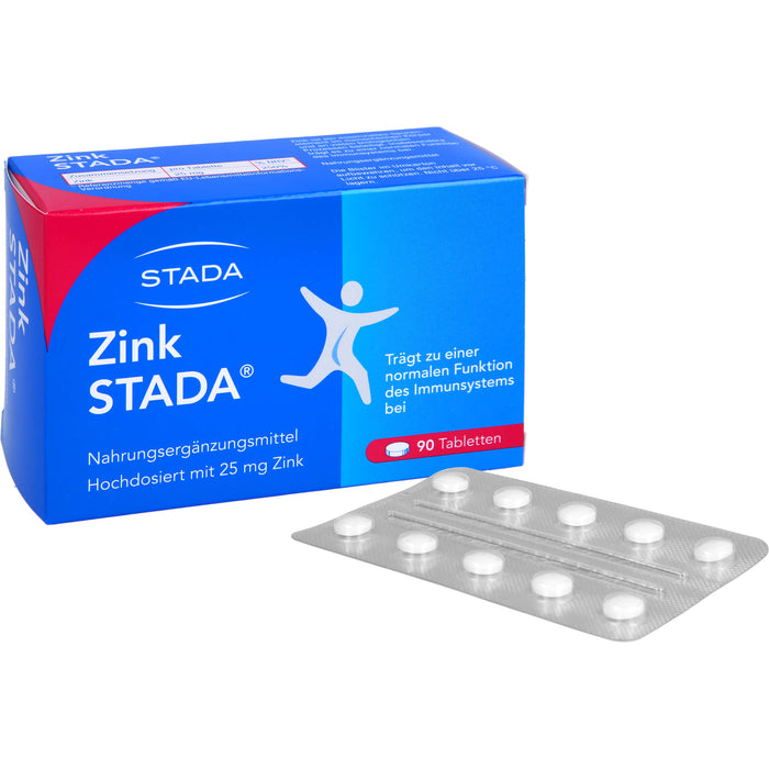 Zink STADA 25mg, 90 St TAB