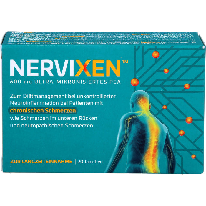 NERVIXEN Tabletten bei chronischen Schmerzen, 20 pc Tablettes