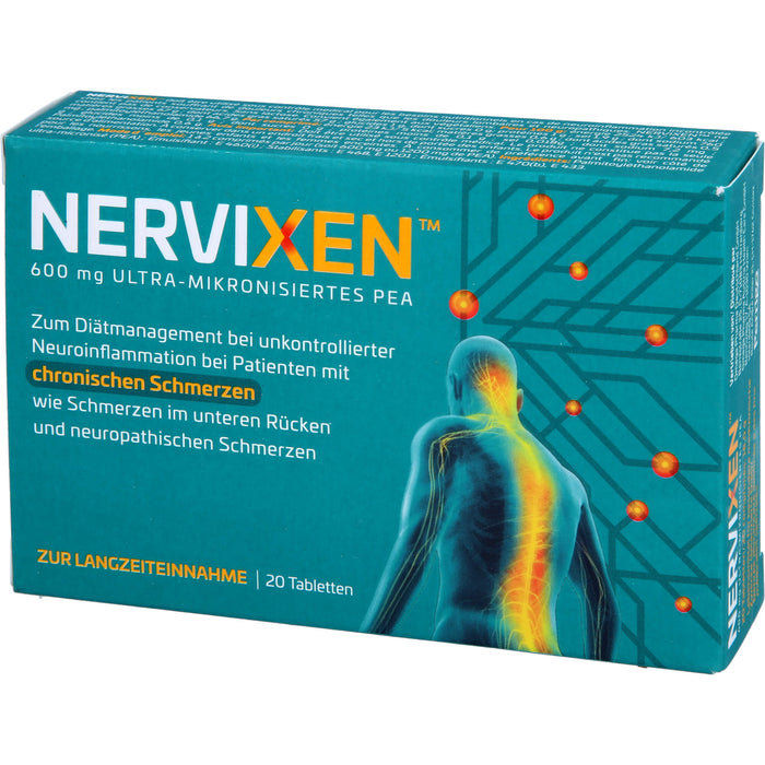 NERVIXEN Tabletten bei chronischen Schmerzen, 20 pcs. Tablets