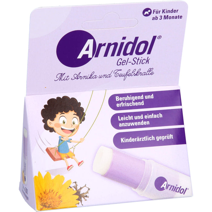 Arnidol Gel-Stick zur Schmerzlinderung von blauen Flecken, 15 g Stift