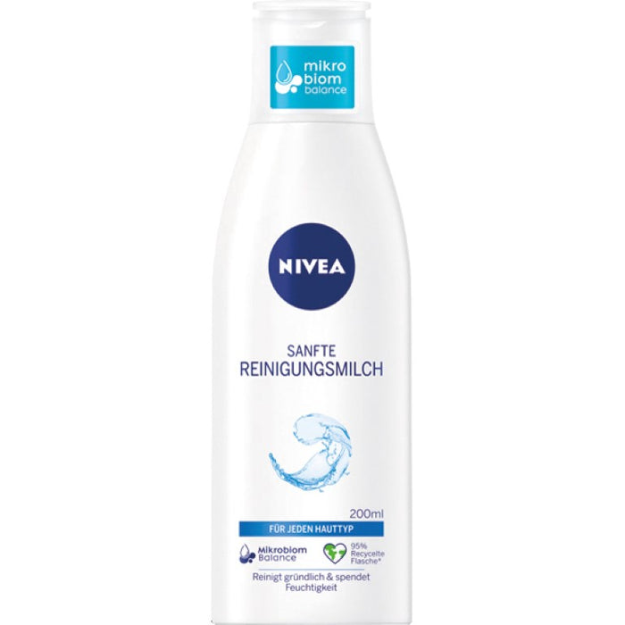 NIVEA Sanfte Reinigungsmilch für jeden Hauttyp, 200 ml Milch