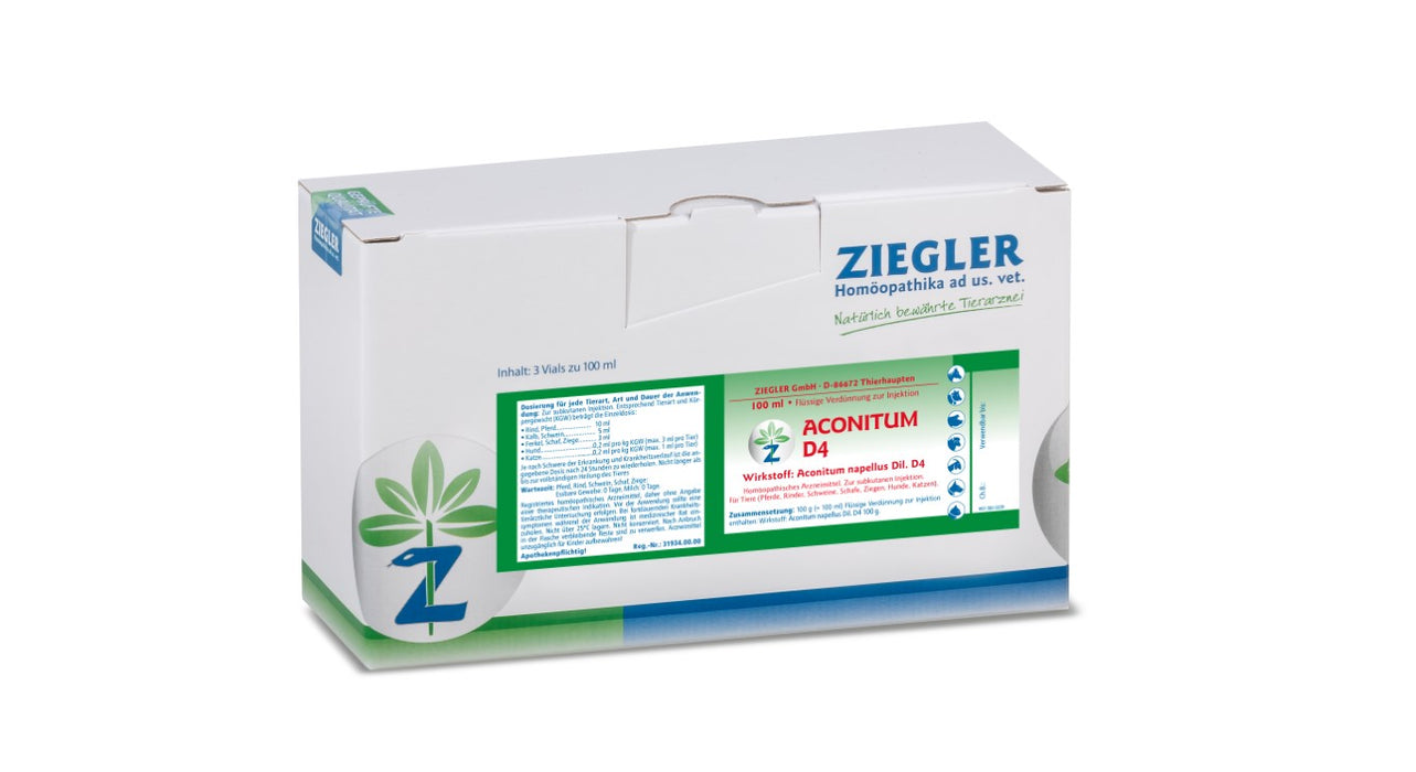 ZIEGLER Aconitum D 4 Dilution, 300 ml Solution