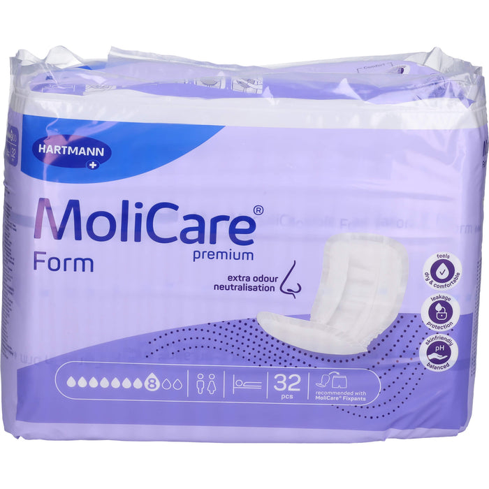 Molicare Pr Form 8 Tropfen, 4X32 St