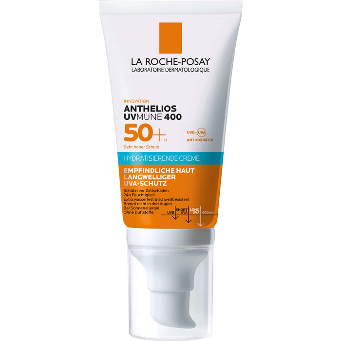 LA ROCHE-POSAY Anthelios Hydratisierende Creme UVMune 400 LSF 50+, 50 ml Cream