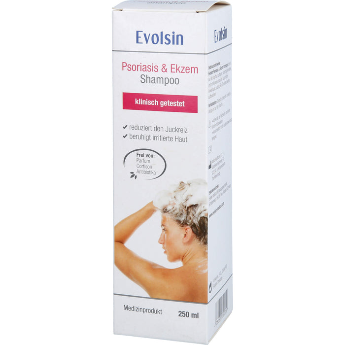 Evolsin Psoriasis & Ekzem Shampoo, 250 ml SHA