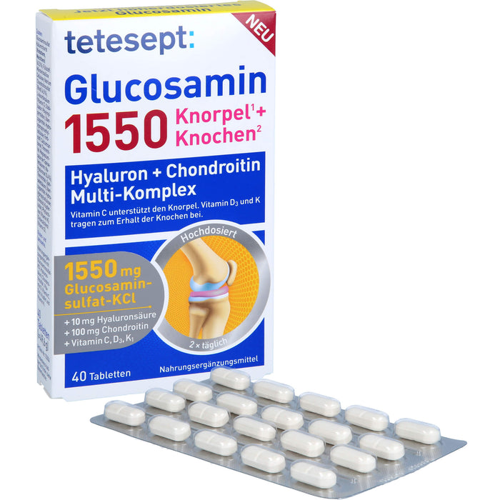 tetesept Glucosamin 1550, 40 St FTA