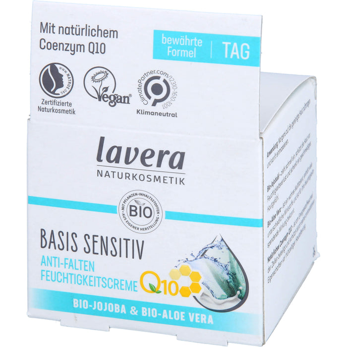 LAVERA BASIS SENSITIV FEUCHTIGKEITSCREME Q10, 50 ml XTC