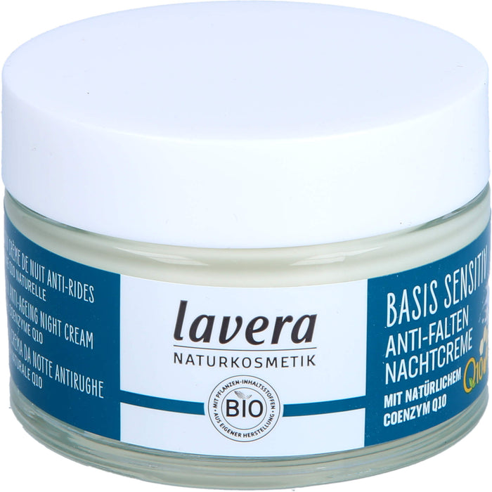 LAVERA BASIS SENSITIV NACHTCREME Q10, 50 ml XNC