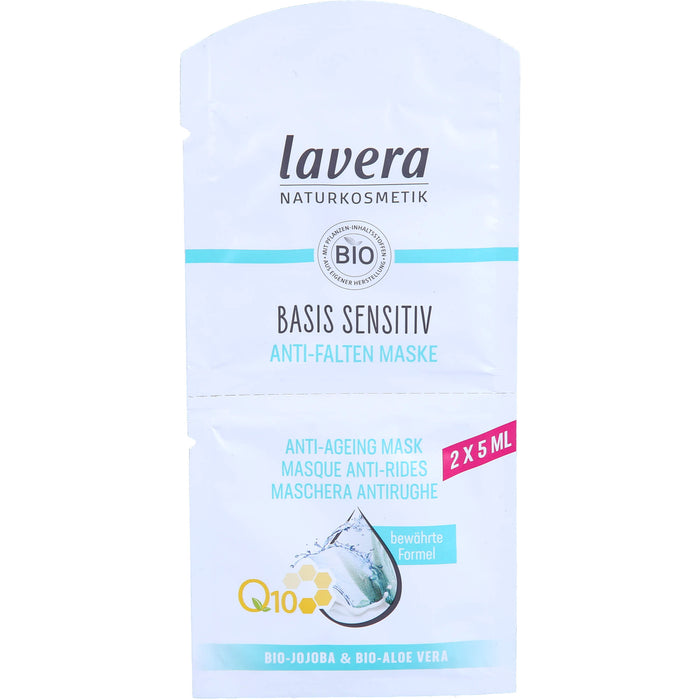 LAVERA BASIS SENSITIV MASKE Q10, 2X5 ml XGM