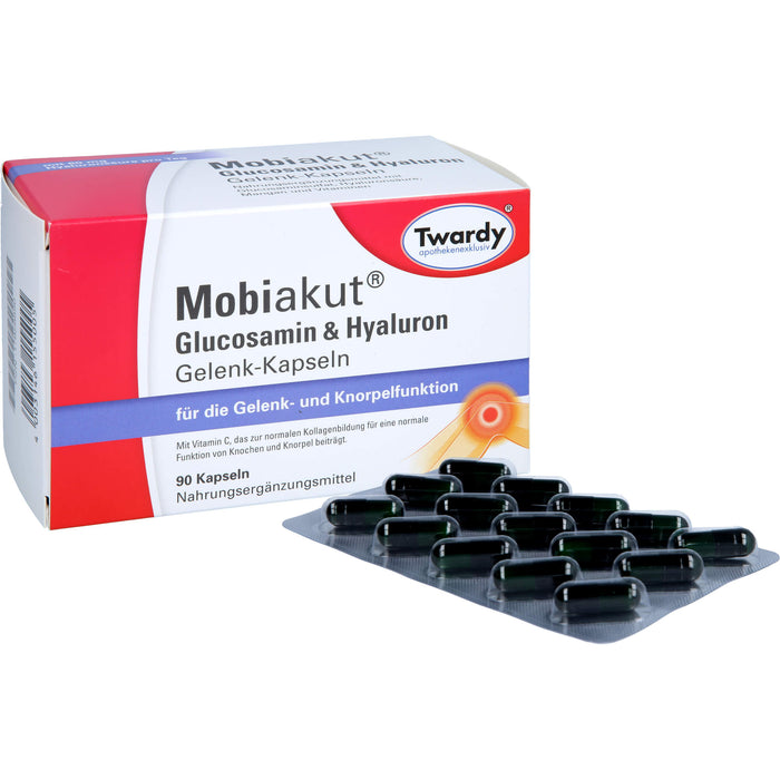 Mobiakut Glucosamin & Hyaluron Gelenk-Kapseln, 90 St KAP