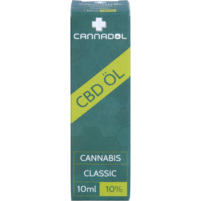 CBD 10% BIO Cannadol Classic Hanfextrakt, 10 ml TRO