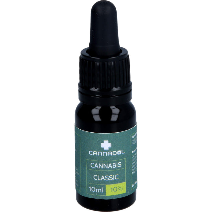 CBD 10% BIO Cannadol Classic Hanfextrakt, 10 ml TRO