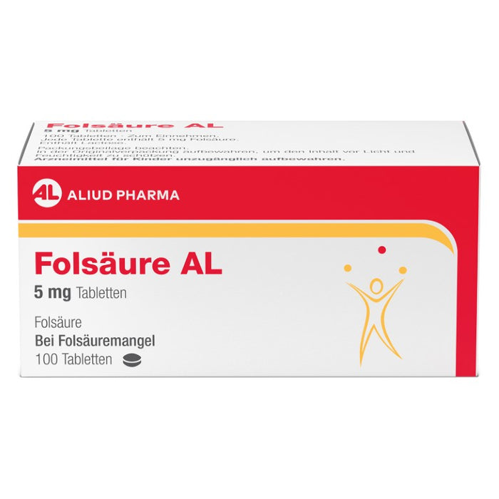 Folsäure AL 5 mg, 100 St. Tabletten