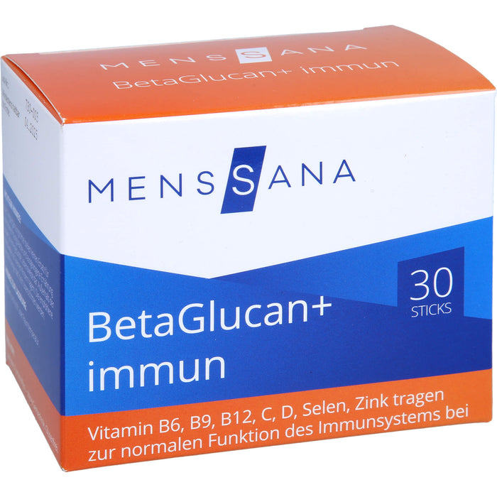 BetaGlucan+ immun MensSana, 30 St PUL