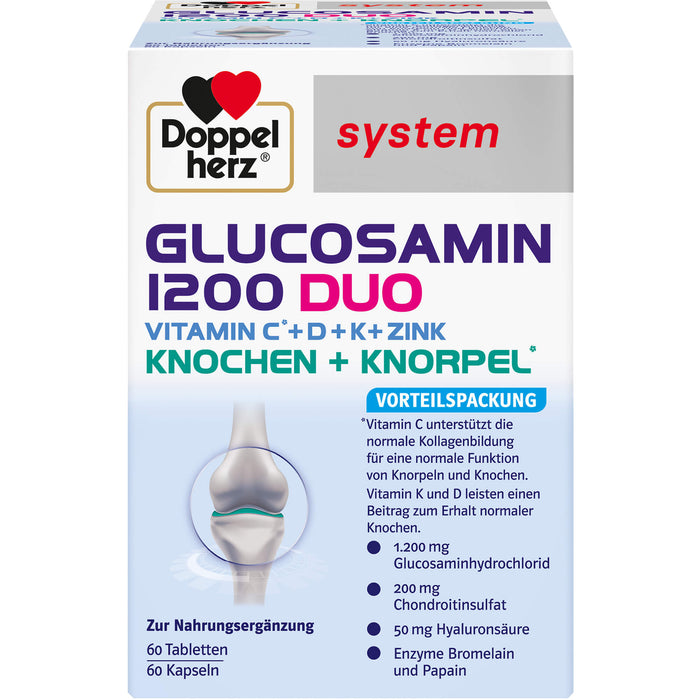 Doppelherz Glucosa 1200duo, 120 St KPG