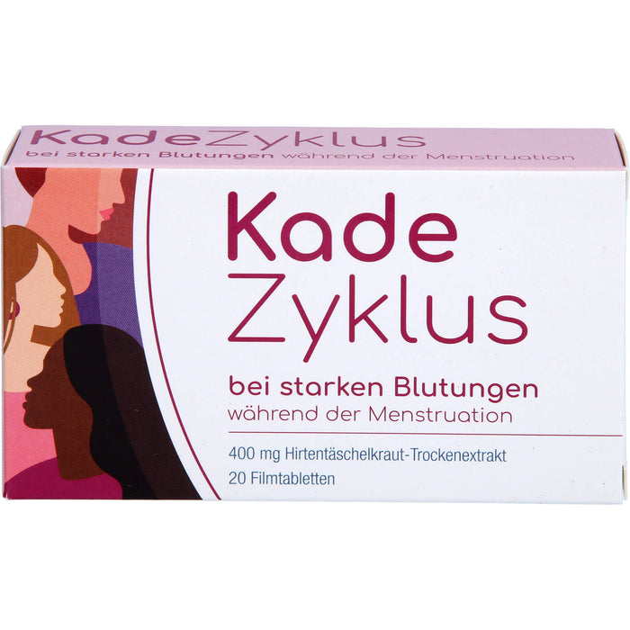 KadeZyklus bei starken Blutungen während der Menstruation 400 mg Filmtabletten, 20 St FTA