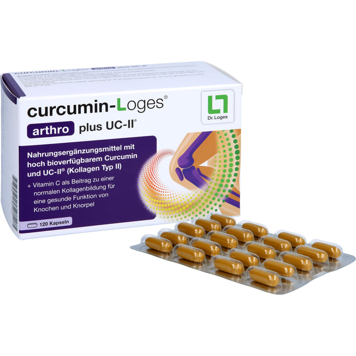 curcumin-Loges arthro plus UC-II, 120 St KAP