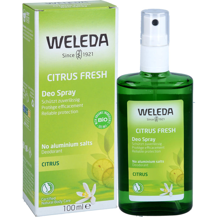 WELEDA Citrus Fresh Deo Spray, 100 ml SPR