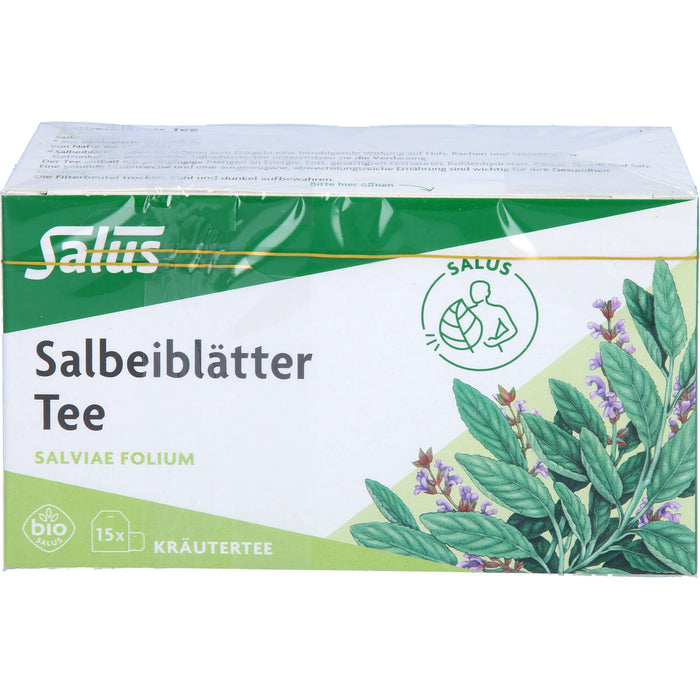 Salbeiblätter Tee bio Salus, 15 St FBE