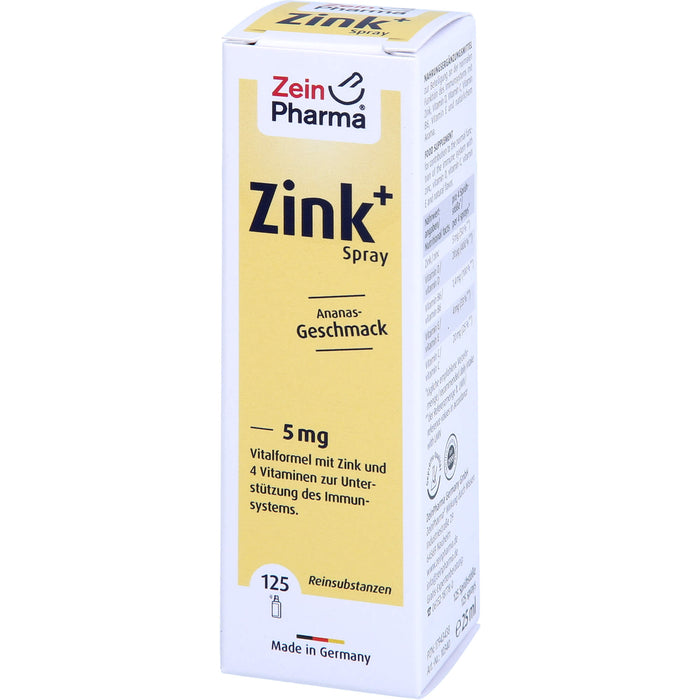 Zink+ Spray 5mg, 25 ml SPR