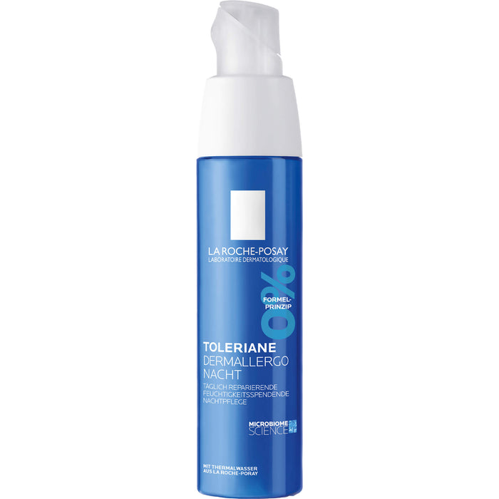 LA ROCHE-POSAY Toleriane Dermallergo Nacht täglich reparierende, feuchtigkeitsspendende Nachtpflege, 40 ml Crème