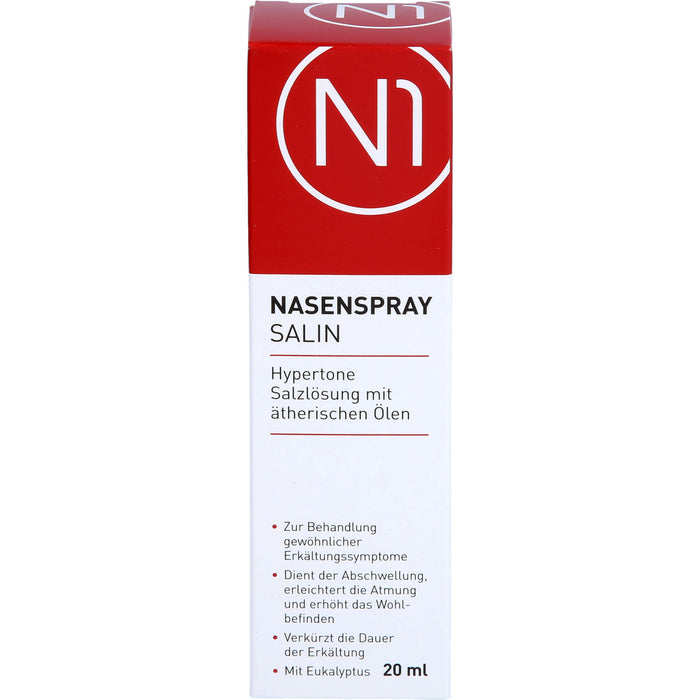 N1 NASENSPRAY SALIN, 20 ml SPR