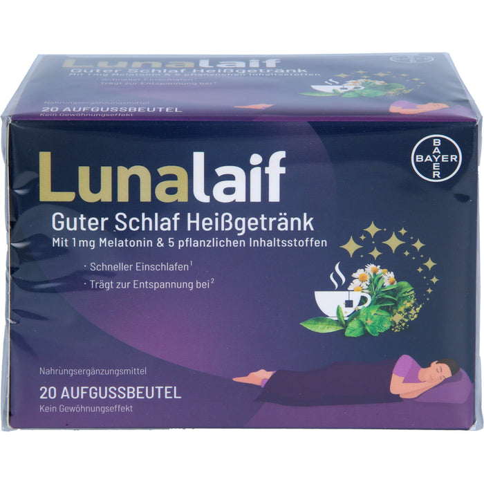 Lunalaif Guter Schlaf Heißgetränk, 20 St BEU