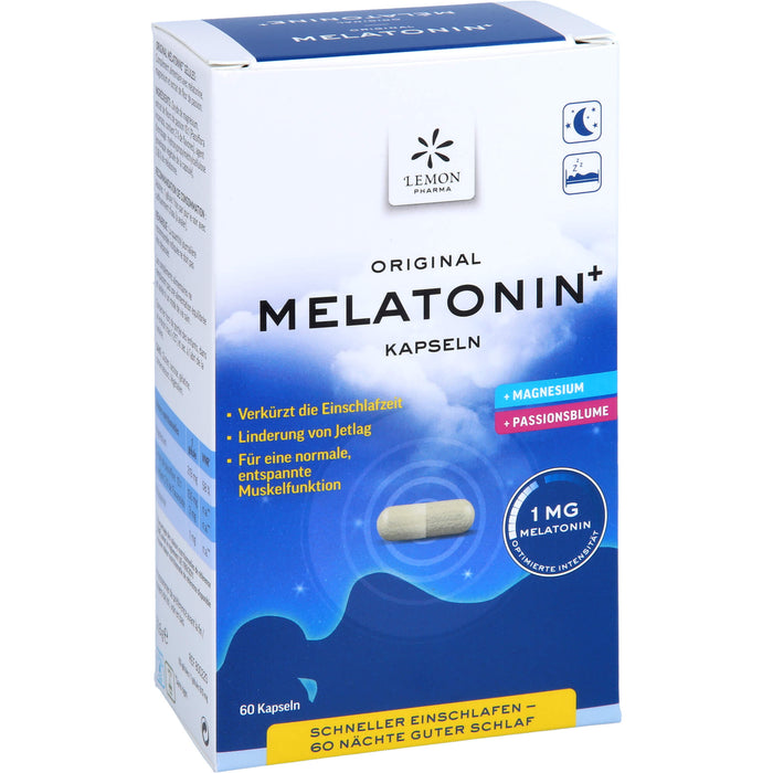 Melatonin Plus Kapseln, 60 St KAP