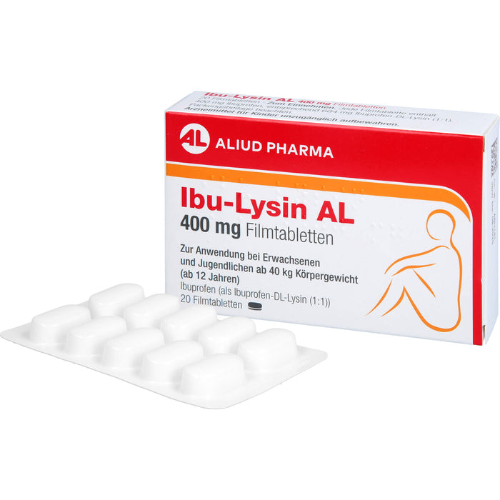 Ibu Lysin Al 400mg Fta, 20 St FTA