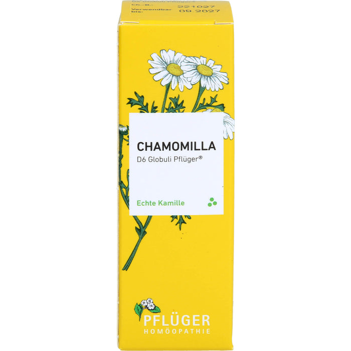 Chamomilla D6 Globuli Pflüger Dosierspender, 10 g GLO