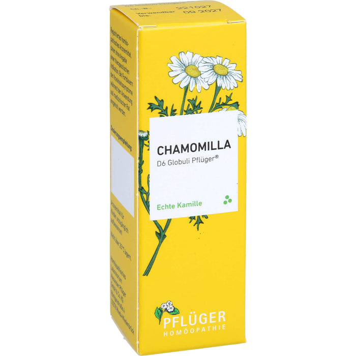 Chamomilla D6 Globuli Pflüger Dosierspender, 10 g GLO