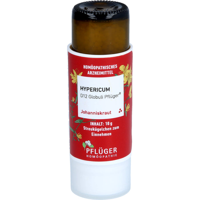 Hypericum D12 Globuli Pflüger Dosierspender, 10 g GLO