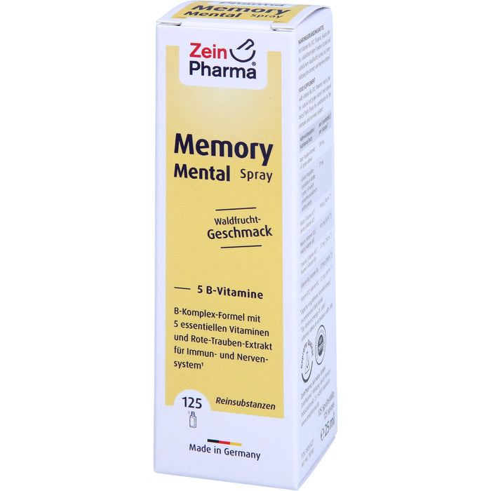 Memory Mental Spray, 25 ml SPR