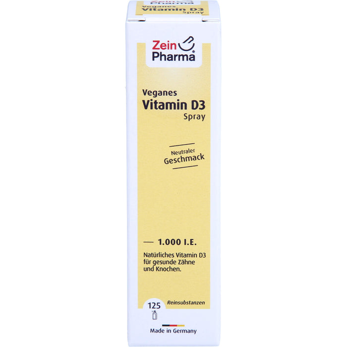 Veganes Vitamin D3 Spray 1000IE, 12.5 ml SPR