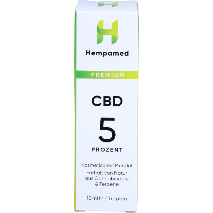 Hempamed Prem Cbd Moel 5%, 10 ml TRO