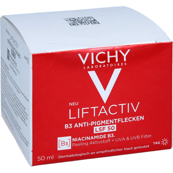 VICHY LIFTACTIV B3 Anti-Pigmentflecken Creme LSF50, 50 ml CRE