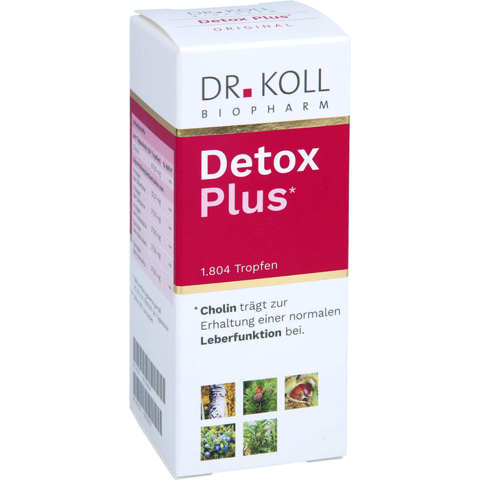 Detox Plus Dr.Koll Gemmo Komplex Cholin, 50 ml TRO