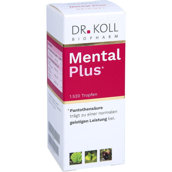 Mental Plus Dr.Koll Gemmo Komplex Pantothensäure, 50 ml TRO