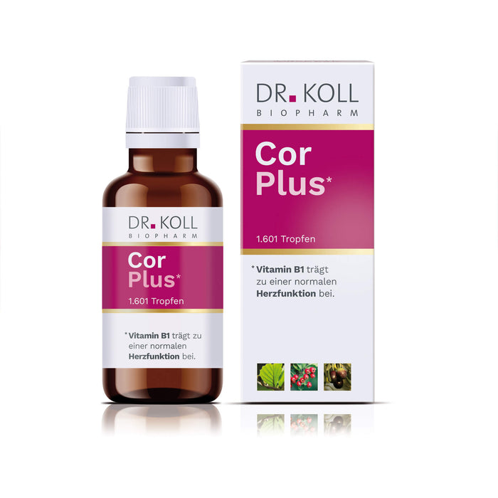 Cor Plus Dr.Koll Gemmo Komplex Weißdorn Vit. B1, 50 ml TRO