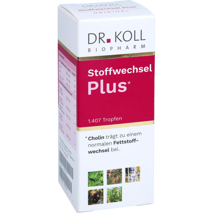 Stoffwechsel Plus Dr.Koll Gemmo Komplex CholinZink, 50 ml TRO